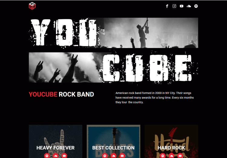 Website Solutions Built for Growth | Envosta Services - Rock Band
