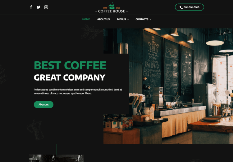 Website Solutions Built for Growth | Envosta Services - Coffe House